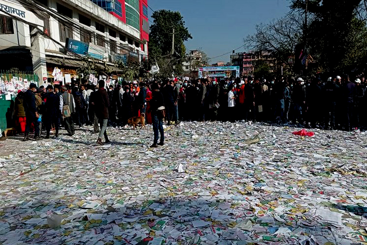 महाधिवेशनस्थल भृकुटीमण्डप क्षेत्रको फोहोर कांग्रेस आफैँले व्यवस्थापन गर्ने